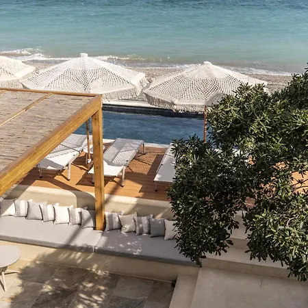 Cavo Dio 7 - Beachfront Bliss - Cozy Pool Sunset Lägenhet *