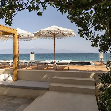 Cavo Dio 7 - Beachfront Bliss - Cozy Pool Sunset * Kato Diminio