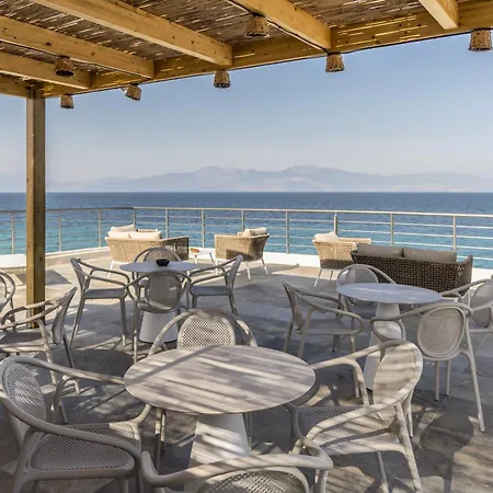 Lägenhet Cavo Dio 7 - Beachfront Bliss - Cozy Pool Sunset Kato Diminio